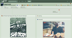 Desktop Screenshot of dragoninstall.deviantart.com