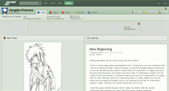 Desktop Screenshot of mangaka-shannaro.deviantart.com