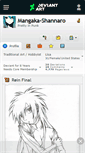 Mobile Screenshot of mangaka-shannaro.deviantart.com
