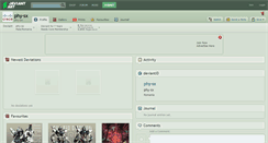 Desktop Screenshot of phy-sx.deviantart.com