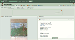 Desktop Screenshot of kitsuneangel.deviantart.com