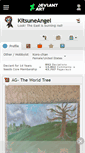 Mobile Screenshot of kitsuneangel.deviantart.com