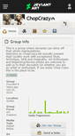 Mobile Screenshot of chopcrazy.deviantart.com