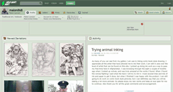 Desktop Screenshot of malon868.deviantart.com