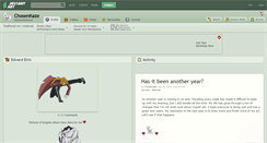 Desktop Screenshot of chosenkaze.deviantart.com