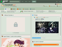 Tablet Screenshot of kiraradaisuki.deviantart.com