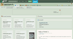 Desktop Screenshot of angelsshadow96.deviantart.com