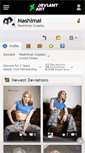 Mobile Screenshot of mashimai.deviantart.com