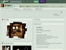 Tablet Screenshot of mindgazer.deviantart.com