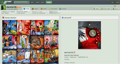 Desktop Screenshot of merinid-de.deviantart.com