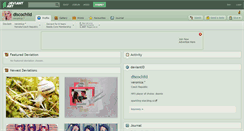 Desktop Screenshot of discochild.deviantart.com