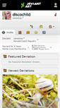 Mobile Screenshot of discochild.deviantart.com