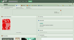 Desktop Screenshot of gozes.deviantart.com