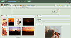 Desktop Screenshot of presteeg.deviantart.com