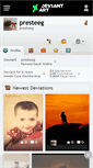 Mobile Screenshot of presteeg.deviantart.com