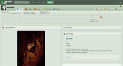 Desktop Screenshot of kharael.deviantart.com