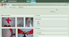 Desktop Screenshot of aicki.deviantart.com