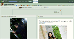 Desktop Screenshot of moonflower-lights.deviantart.com