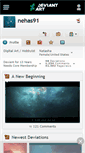 Mobile Screenshot of nehas91.deviantart.com