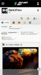 Mobile Screenshot of dark3flow.deviantart.com