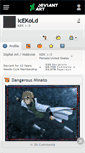 Mobile Screenshot of icekold.deviantart.com