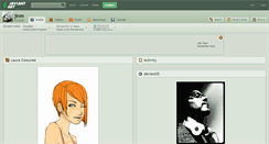 Desktop Screenshot of jinm.deviantart.com