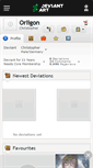 Mobile Screenshot of orligon.deviantart.com