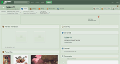 Desktop Screenshot of ludee-vin.deviantart.com