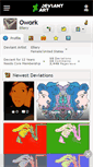 Mobile Screenshot of owork.deviantart.com