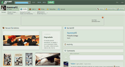 Desktop Screenshot of koemma92.deviantart.com