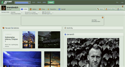 Desktop Screenshot of brandondch.deviantart.com