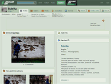 Tablet Screenshot of butelka.deviantart.com
