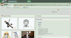 Desktop Screenshot of jeremr.deviantart.com