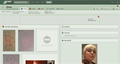 Desktop Screenshot of givon.deviantart.com