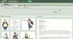 Desktop Screenshot of er-chan.deviantart.com