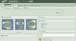Desktop Screenshot of halloffamer.deviantart.com