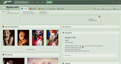 Desktop Screenshot of beauty-look.deviantart.com