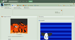 Desktop Screenshot of jaypaw101.deviantart.com