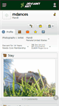 Mobile Screenshot of mdances.deviantart.com