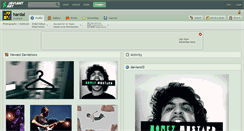 Desktop Screenshot of hardal.deviantart.com