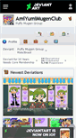 Mobile Screenshot of amiyumimugenclub.deviantart.com