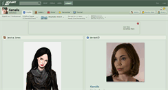 Desktop Screenshot of kamalia.deviantart.com