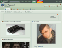 Tablet Screenshot of henrytaunsend.deviantart.com