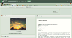 Desktop Screenshot of greenkey15.deviantart.com