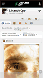 Mobile Screenshot of l1canthr0pe.deviantart.com