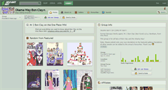 Desktop Screenshot of okama-way-bon-clay.deviantart.com