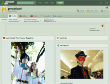 Tablet Screenshot of geneakizuki.deviantart.com