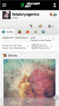 Mobile Screenshot of fetalcryogenics.deviantart.com