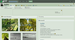 Desktop Screenshot of lucyfera.deviantart.com