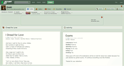 Desktop Screenshot of greki.deviantart.com